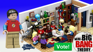 Illustration for article titled Lego will make an official The Big Bang Theory set